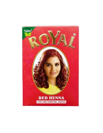 Colorant pour cheveux rouge Royal Henna